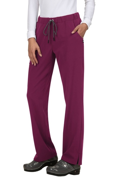 KOI Happiness Everyday Hero Women's Scrub Pants 739 - Wine Red