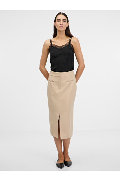 ORSAY Light brown women's skirt