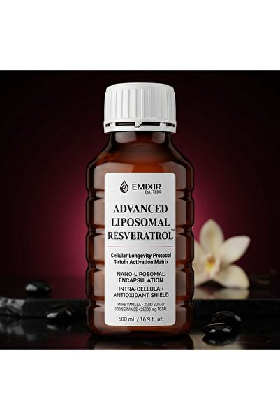 Emixir Resveratrol Lipozomal 25.000mg 500ml Anti-îmbătrânire