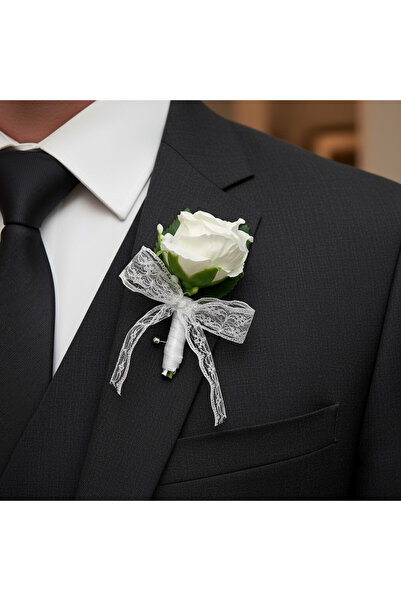 BTRENDY Damat Yaka Çiçeği,Yaka İğnesi Şık Aksesuar