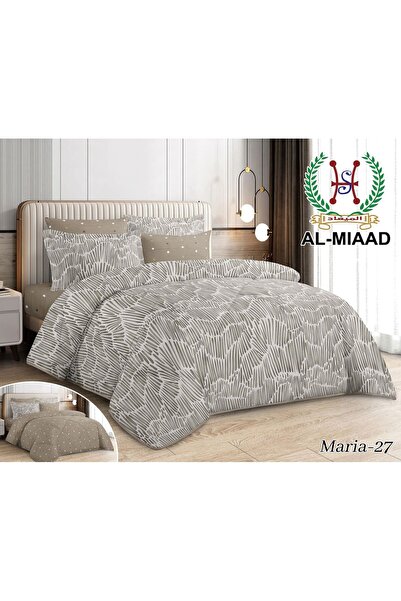 ALMIAAD Summer Cool Microfiber Double Bed Sheet Set 6Pcs Bedsheet Set 6 Piece...