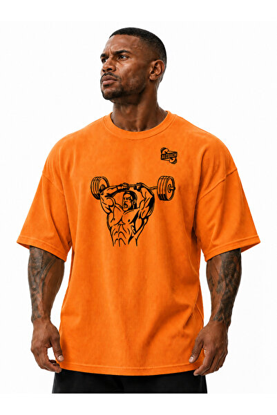 Alcoach Summer Athletic Oversized T-Shirt for Men Bodybuilding and All Sports...