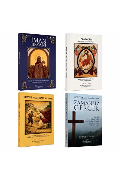 Kitabı Mukaddes Yayınları Kıpti Ortodoks Öğreti Serisi – 4 Kitap Set