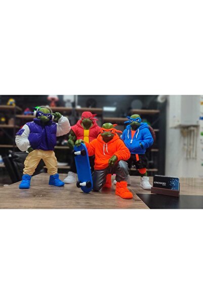 ERENN3D Ninja Kaplumbağalar Figür Seti