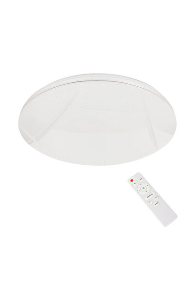 Milagro Plafonieră LED rotundă Allister Modern, 48cm, Albă, 50W, 5600lm, Tele...