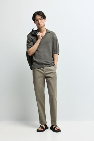 LEFTIES Slim fit chino pantolon