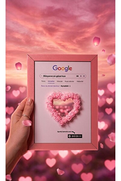 SHAMİRA Sevgililer gününe özel Google dünyanın en güzel kızı Güllü kalpli ayn...