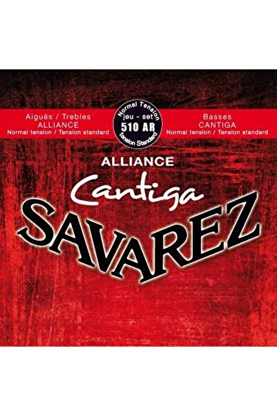 Savarez 510AR Alliance Cantiga Red Standart Tansiyon Klasik Gitar Teli