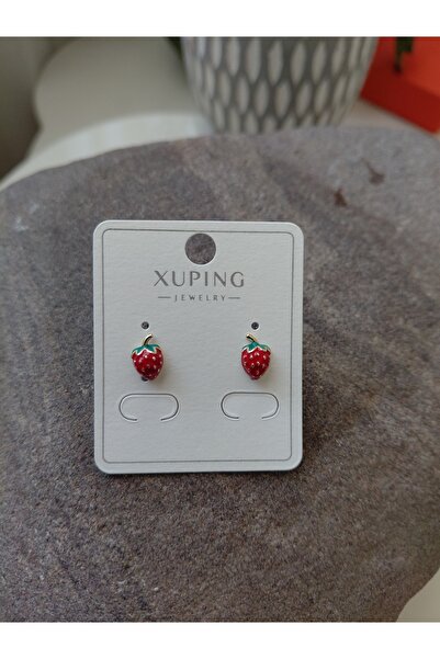 lavante butik kendini özel hisset Xuping Children's Strawberry Earrings
