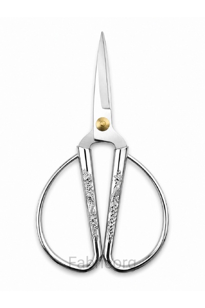 fabricorg Paslanmaz Çelik Vintage Hassas İp Kesme - El İşi Nakış Makası (12 cm)