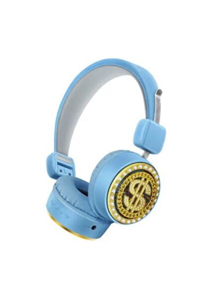 OEM Căști over-ear pentru copii, Model Gold Dollar Spinners, Fără fir, Blueto...