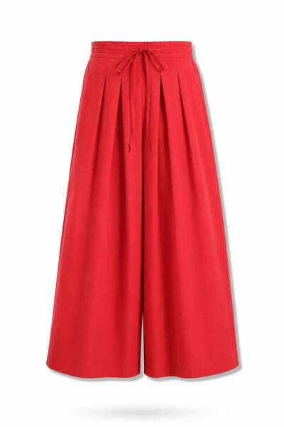 5in1Canpolat Red Trouser Skirt 2001