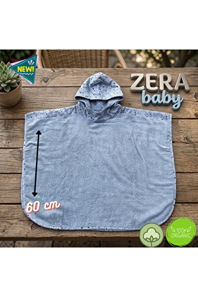 zera collection Kız Erkek Çocuk Panço - Deniz, Plaj, Havuz Banyo
