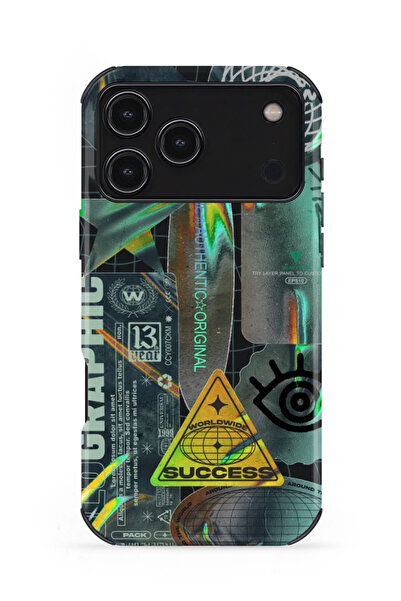 OEM MagSafe Protective Case for iPhone 17 Pro Max, Rugged Design, HoloGraphic