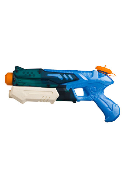 Zumzeria Pistol cu apă din plastic albastru și alb 32cm
