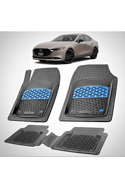 TEAMCAR Mazda 3 BP Facelift Sedan Compatible Floor Mats 2024-2026 | Blue