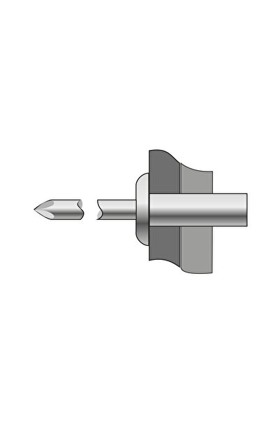 BRALO Set 500 x Pop-Nituri Etanse Cap Bombat Inox A2 - 4 x 16