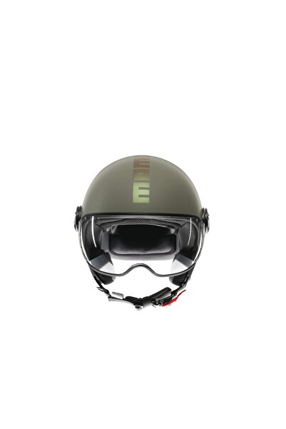 Momo Design Fgtr Classic Mono Matt Green/Bronze Açık Kask