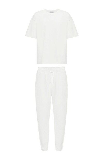 S13 Store Elasticated leg basic oversize tracksuit set