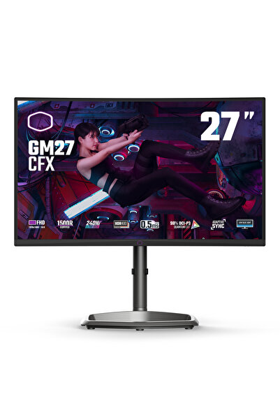Cooler Master GM-27CFX 27 inch Full HD, 240Hz Curved Gaming monitor
