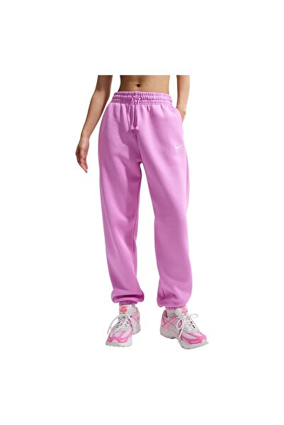 Nike Womens Pants Sportswear Phoenix Fleece High-Waisted Pants M