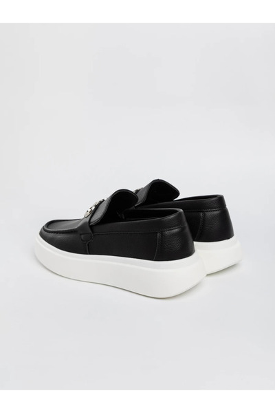 mei Mocasini Barbati 5NXE16 Negru-Alb