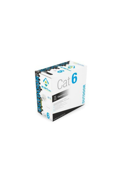 Alantec Cablu UTP KIU6OUTZ305 (cat.6 PE 305m cablu negru 4x2x23AWG placat) - ...