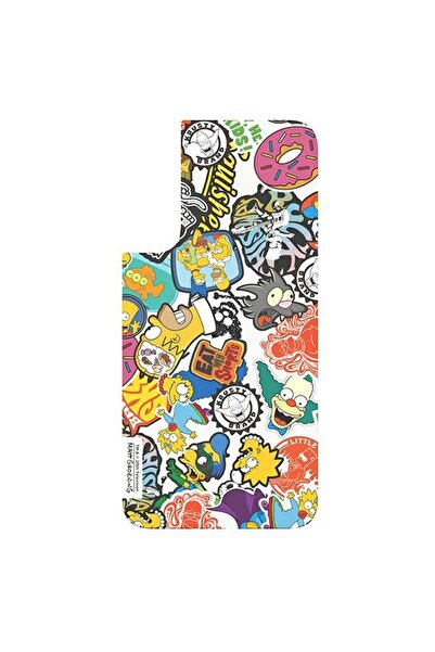Samsung Galaxy S22 GP-TOU021HOYYW to Frame Cover Case Simpsons Faces