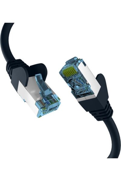 EFB Cablu patch RJ45 cu cablu CAT7 negru, 15m