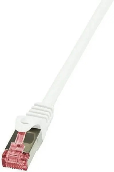 LogiLink PrimeLine - cablu patch - 25 cm - alb