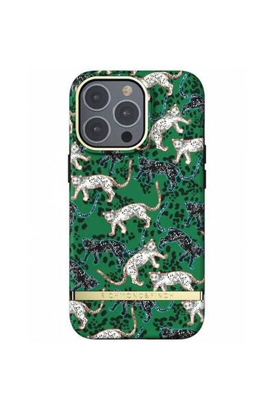 Richmond & Finch Husă iPhone 13 Pro Freedom, Verde Leopard