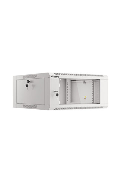 Lanberg Dulap suspendat pentru rack de instalare 19 " 4U 600 cu ușă din sticl...