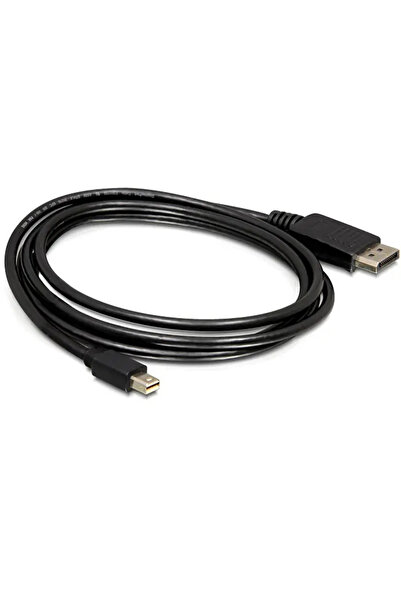 DELOCK Cablu adaptor Mini-DisplayPort > DisplayPort (negru, 3 metri)