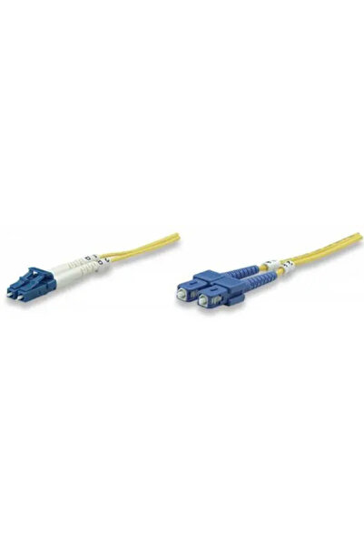 Techly Cablu patch optic duplex INTELLINET LC-SC 1m 9/125 OS2 Singlemode