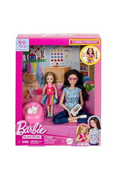Barbie ΚΟΥΚΛΑ ΠΟΥ ΜΠΟΡΕΙΣ ΝΑ ΓΙΝΕΙΣ ΘΕΡΑΠΕΥΤΗΣ ΤΕΧΝΗΣ