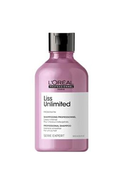 L'oreal Professionnel Sampon pentru Par Cret - Liss Unlimited Shampoo 300ml