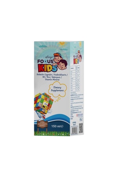 Alsego Multimix Alsego FOCUS KIDS 150 ML Sıvı