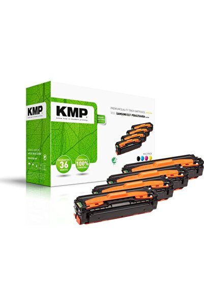 KMP Cartuș de toner Samsung CLT-P504C/ELS-SU400A Pachet multiplu C/Y/M/B Comp...