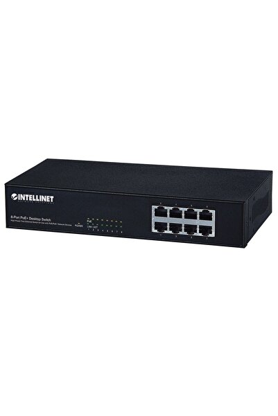 Intellinet Switch de birou 8x 10/100 Mbps PoE+ 140W, nereîncărcabil