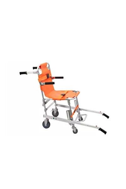 ALNCO CARE Manual stair chair, comfortable lifting handles, lightweight, oran...