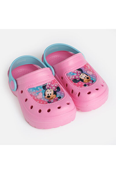 Zumzeria Pink Clogs with Minnie Mouse Design for Kids