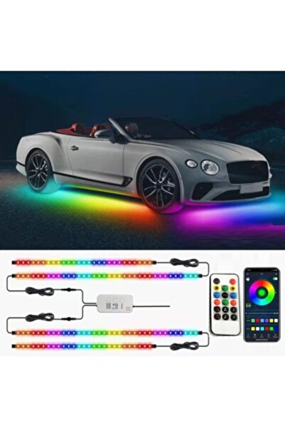 Xenon Bright Kit de iluminare sub mașină Symphony, dinamic, RGB multicolor cu...
