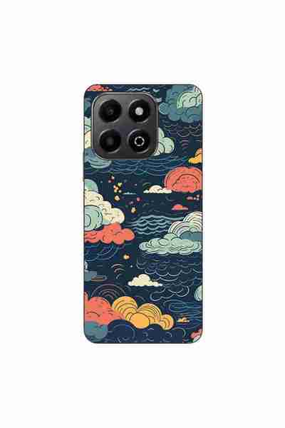 OEM Husa compatibila cu Honor X6b Silicon Gel Tpu Model Mystic Night Sky