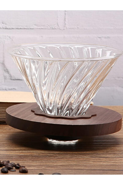 MARIA HOMES Lalord Pour Over Coffee Dripper with 100 pcs V60 Paper Filter, Wa...