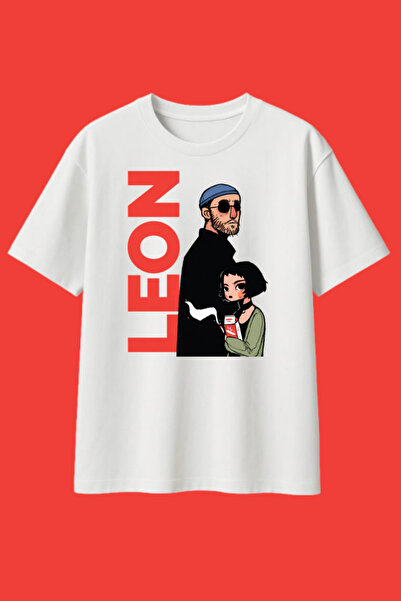 barsdepo Leon (the Power of Love) Printed T-Shirt, Oversize Unisex T-Shirt Ki...