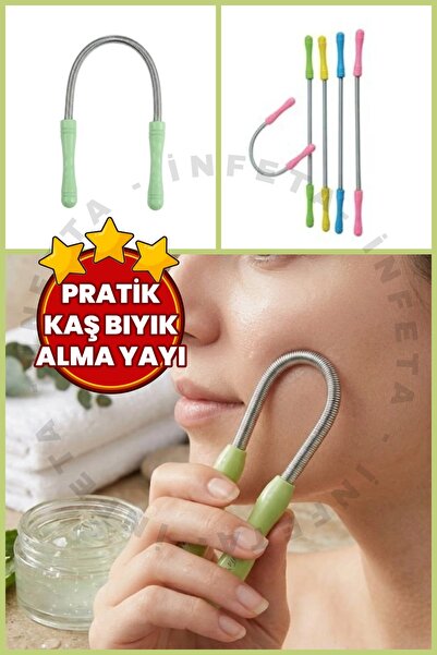 İnfeta Yüz Epilasyon Yayı Bıyık Yayı Epilasyon Kaş Bıyık Alma Aparatı