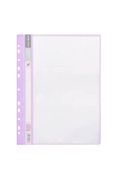 Zumzeria Dosar din plastic A4 mov pastel cu 20 de folii transparente pentru a...