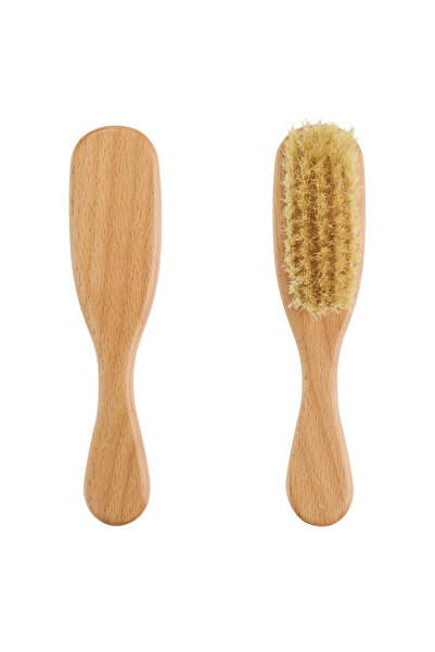 Zumzeria Perie de păr cu mâner din lemn și peri denși 18cm