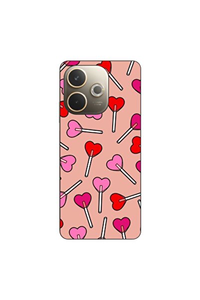 OEM Θήκη συμβατή με Oppo A5 Pro, από σιλικόνη gel TPU, μοντέλο Καρδιές και Γλ...