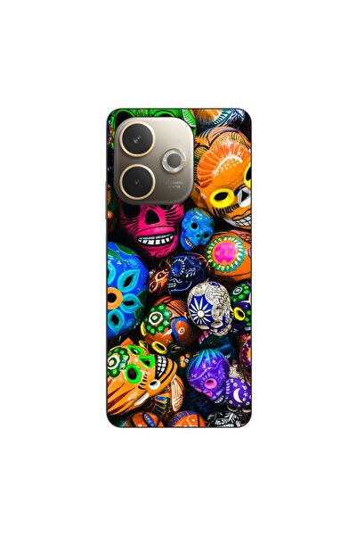 OEM Husa compatibila cu Oppo A5 Pro Silicon Gel Tpu Model Halloween Cranii Co...